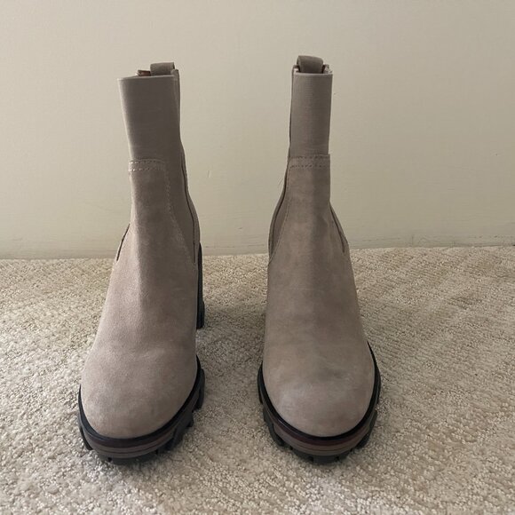 Rag & Bone Shiloh Suede Combat Boots Size 7 - Picture 4 of 7